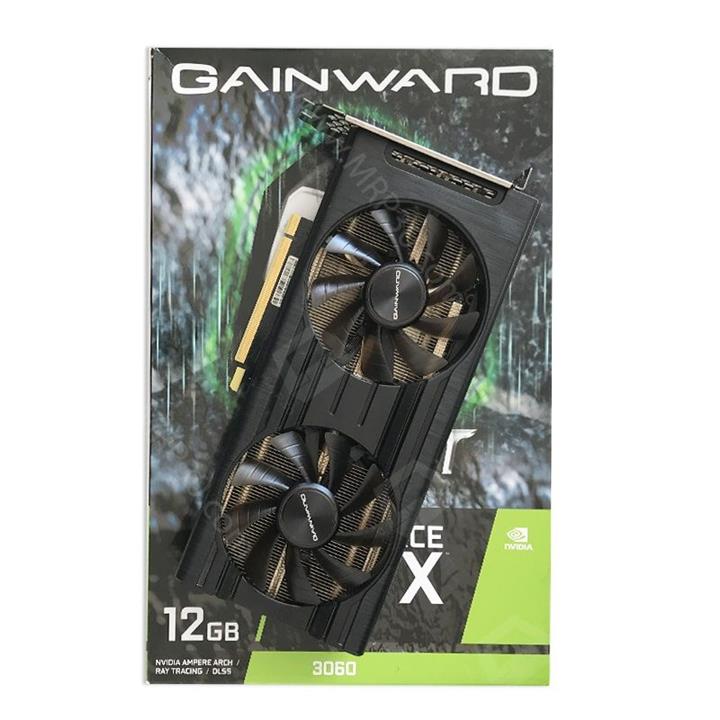 کارت گرافیک گینوارد Gainward GeForce RTX 3060 Ghost 12G GDDR6 استوک